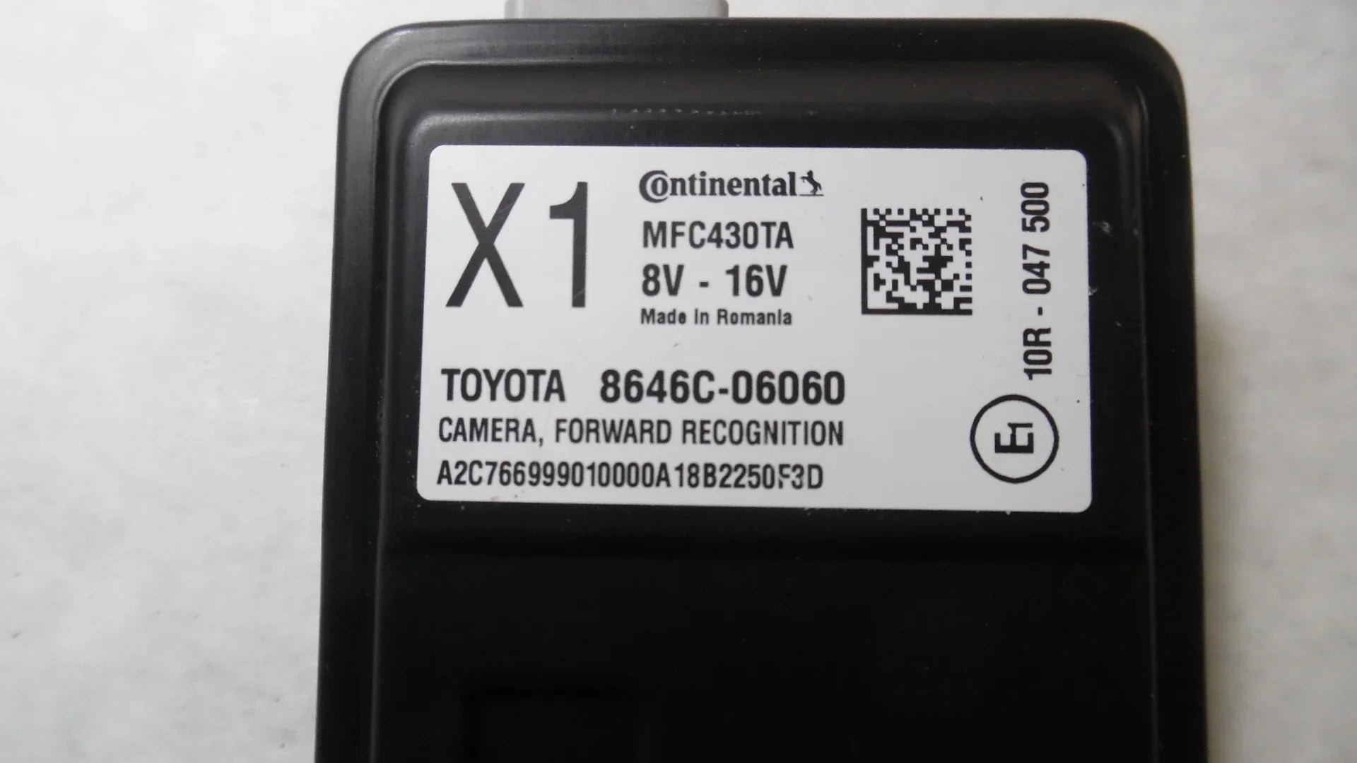 Pre-Owned 2019 Toyota Camry Front View Lane Departure Warning Camera 8646C-06060 OEM (Good)