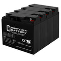 12V 22AH Battery for Alante Jr Sizecooter Wheelchair GP 200 - 4 Pack