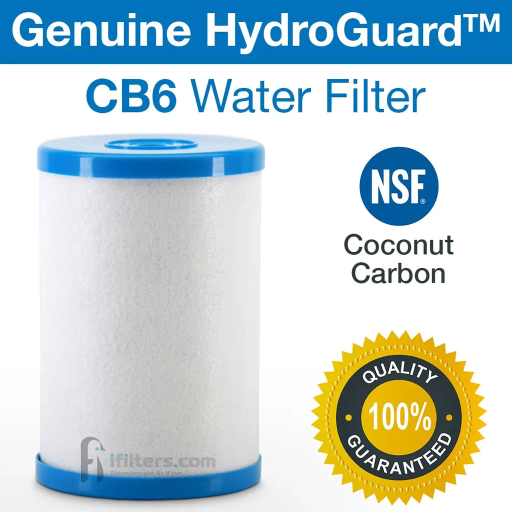 Hydro Guard HDG-CB6-14 CB6 Carbon Block Water Filter Replacement Cartridge