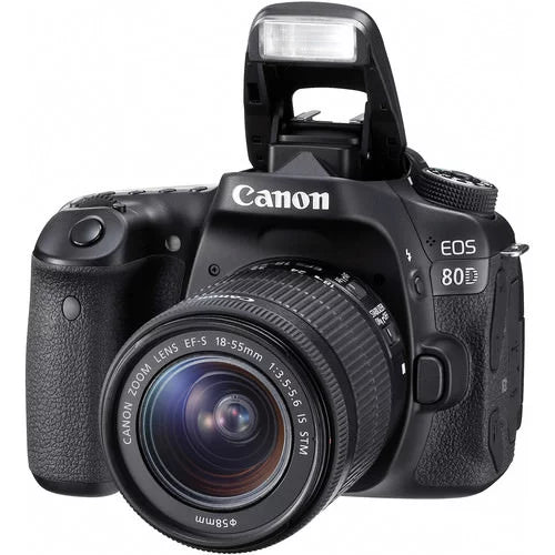 Canon EOSize 80D DSizeLR Camera with 18-55mm Lens + 64GB Expo Basic Kit