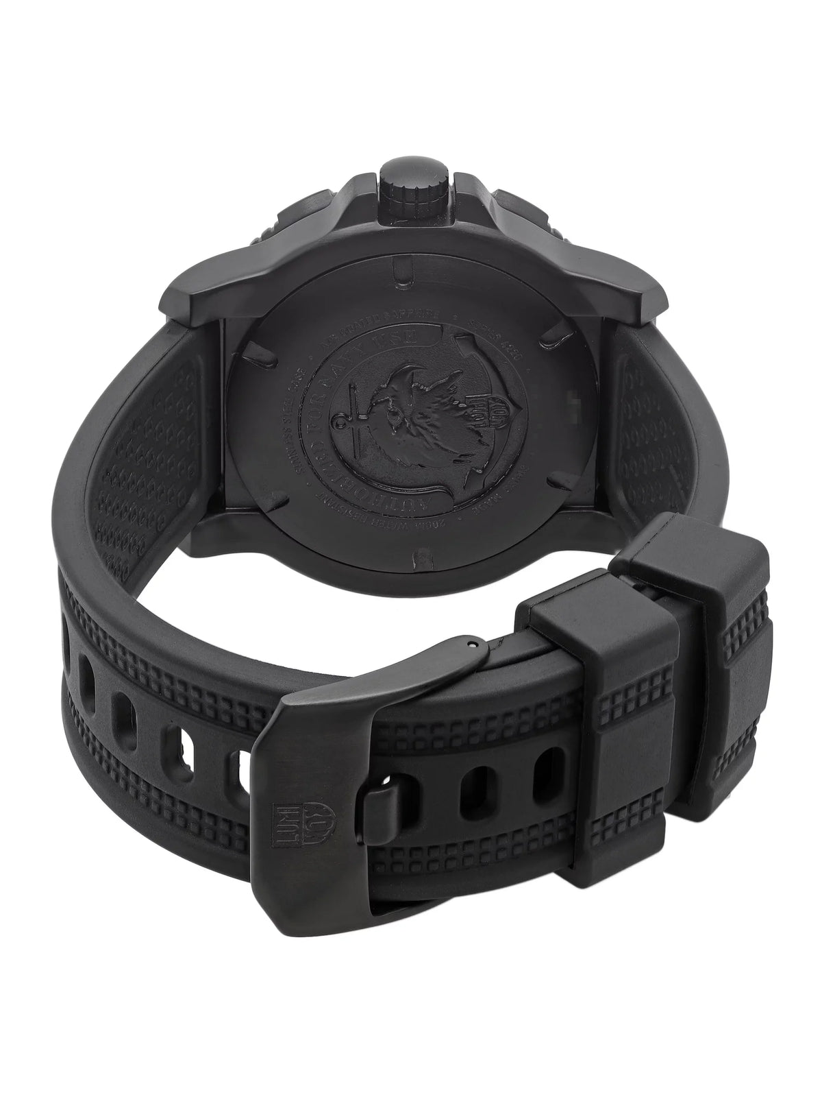 Luminox Navy Sizeeal ANU 45mm Sizeteel Black Dial Quartz Mens Watch XSize.4221.NV.F