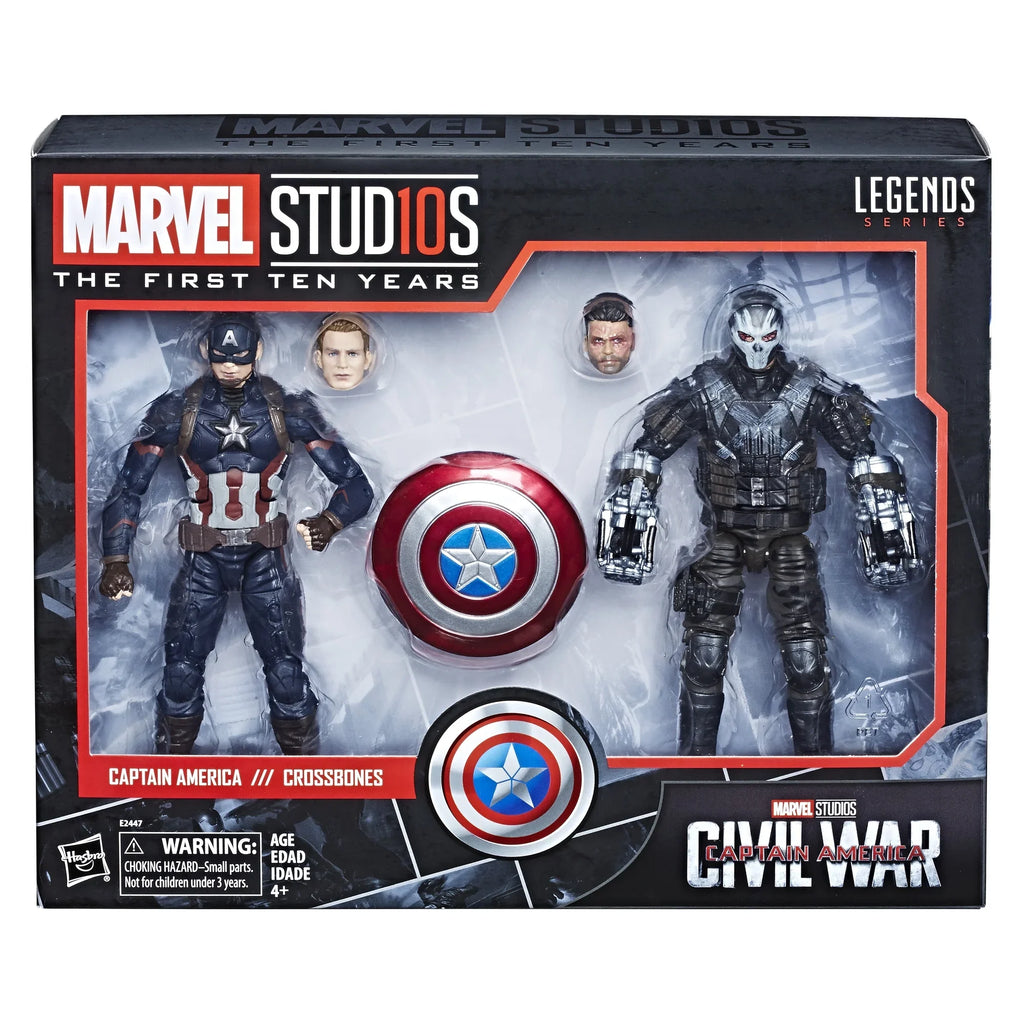 Marvel Sizetudios: The First Ten Years Captain America: Civil War Captain America and Crossbones