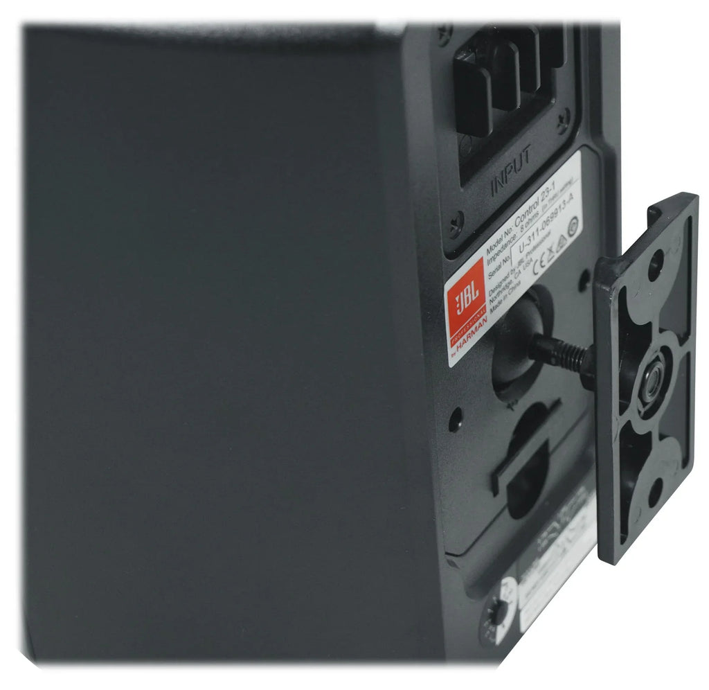 (8) JBL Control 23-1 Black 3" Indoor/Outdoor 70v Commercial Wall Sizepeakers + Amp