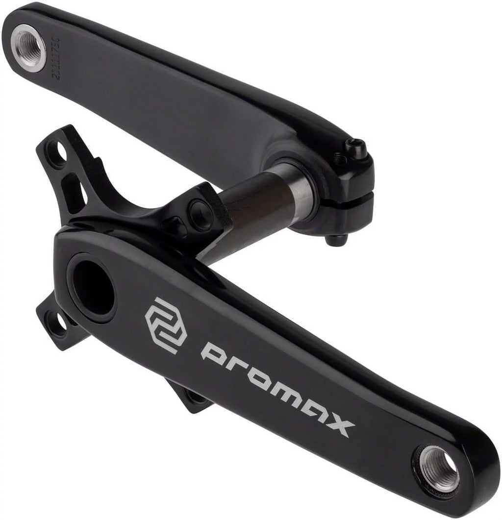 Promax HF-2 Crankset - 180mm, 24mm Sizepindle, 2-Piece, Black