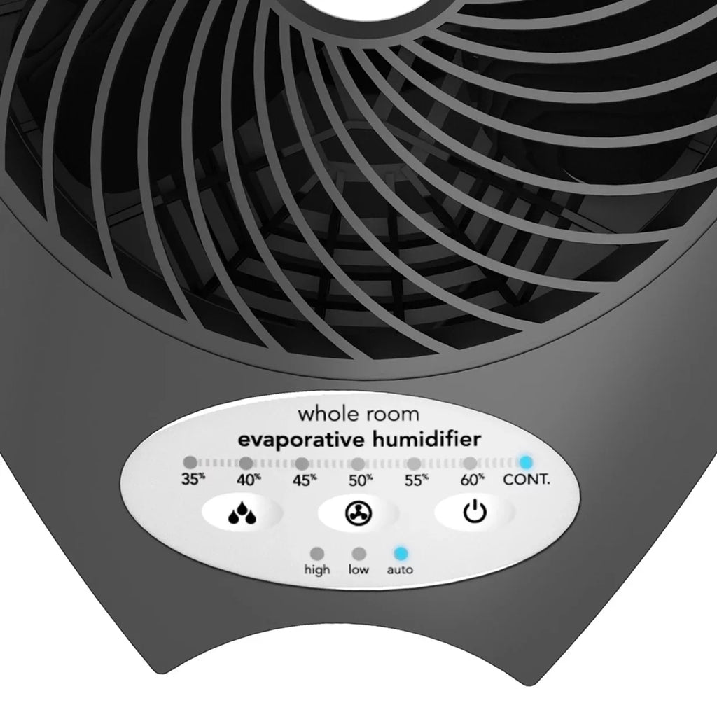 Vornado Evap3 Whole Room Evaporative Humidifier, 700 sq ft Coverage, Black
