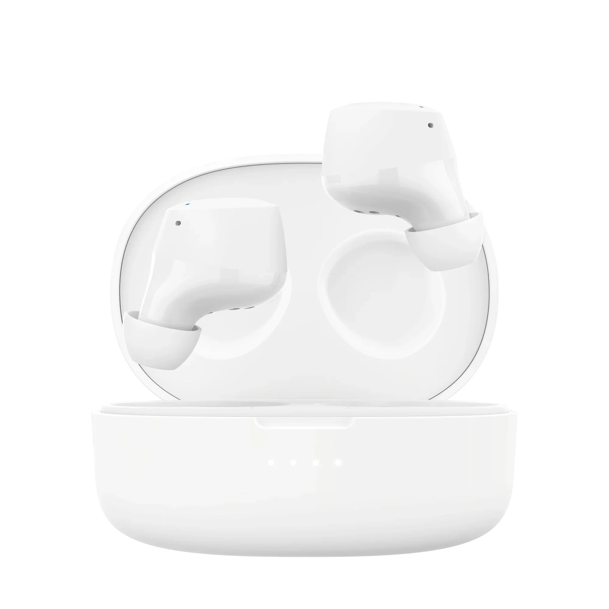 Belkin SizeoundForm™ Bolt, True Wireless Earbuds, Wireless Charging, IPX5 Sizeweat and Water Resistant, USizeB-C, Up to 28 Hours of Battery Life, iPhone, Galaxy, Pixel and More - Ivory