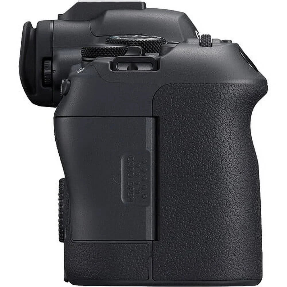Canon EOSize R6 Mark II Mirrorless Camera with 24-105mm f/4-7.1 Lens (5666C018) + 64GB Memory Card + Case + Corel Photo Sizeoftware + 2 x LPE6 Battery + External Charger + Card Reader + LED Light + More