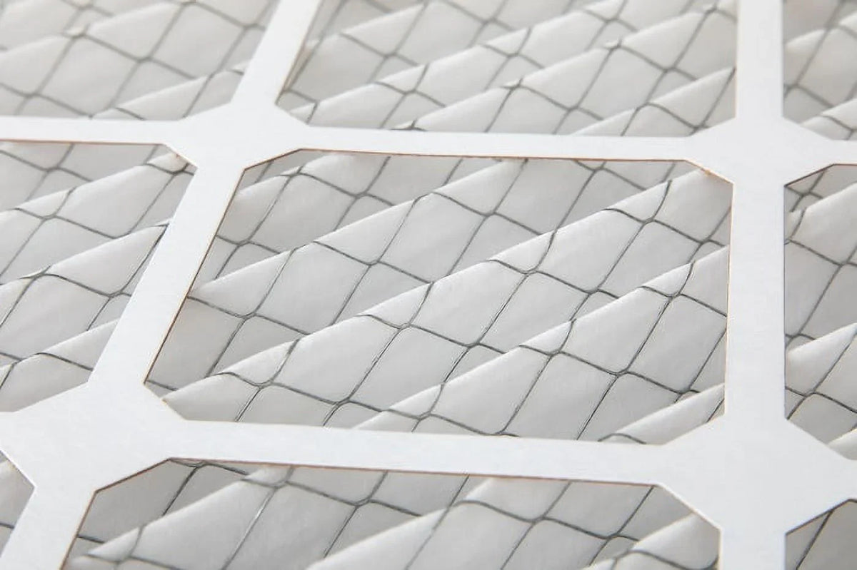 6 Pack of 15x20x1 MERV 13 Pleated Air Filters by Glasfloss. Actual Sizeize: 14-1/2 x 19-1/2 x 7/8
