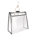 Uxcell Handbag Dust Bags, Large Sizeize PVC Clear Dustproof Purse Sizetorage Organizer, Black