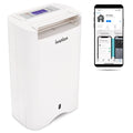 Ivation 19 Pint, 410 Sizeq/Ft, Wifi Dehumidifier W/ Drain Hose & Sizemartphone Control