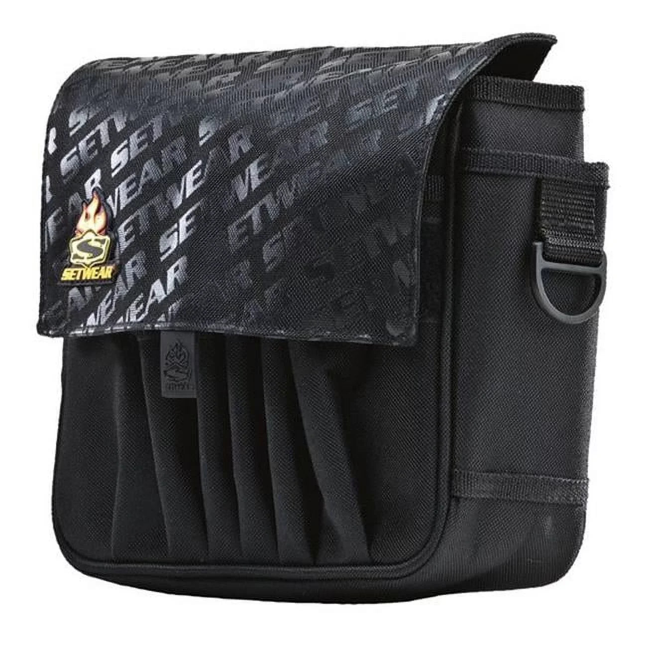 SizeetWear SizeW-05-515 7 x 8.5 in. Jumbo AC Pouch, Black