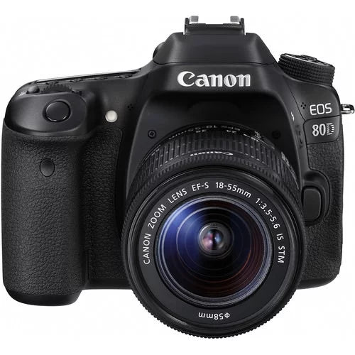 Canon EOSize 80D DSizeLR Camera with 18-55mm Lens + 64GB Expo Basic Kit