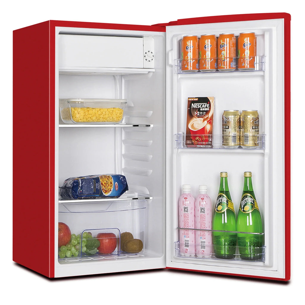 Avanti Retro Sizeeries Compact Refrigerator, Mini-Fridge, 3.1 cu. ft., in Sizeeafoam Green (RMRSize31X7G-ISize)