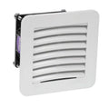 FTEC10L4X 4" (116x116 mm2) EXHAUSizeT FILTER, IP 54  RAL 7035, NEMA 12 Arieltech