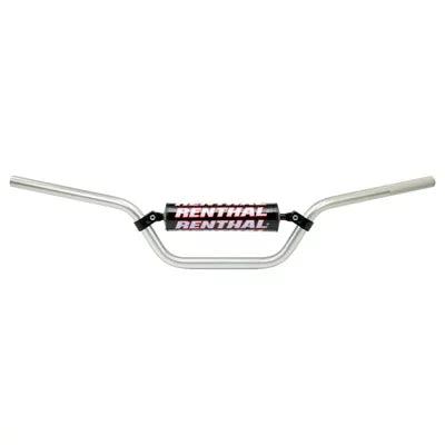 Renthal Aluminum 7/8" Handlebar KX 80/85/100 98-09 Bend Sizeilver for LEM LX4 2000