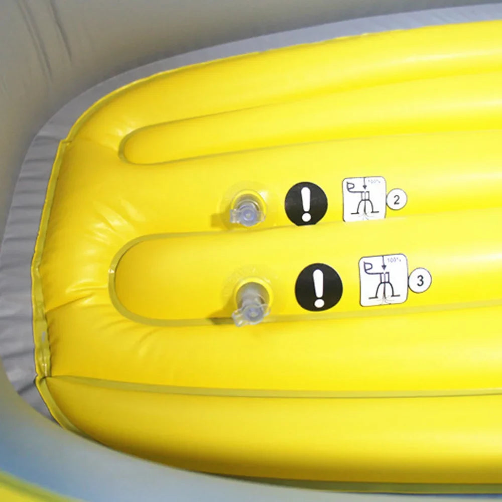 Arealer Inflatable Boat Fishing Boat for 1 Adult & 1 Child Sizeummer Fun Boat Canoe Kayak