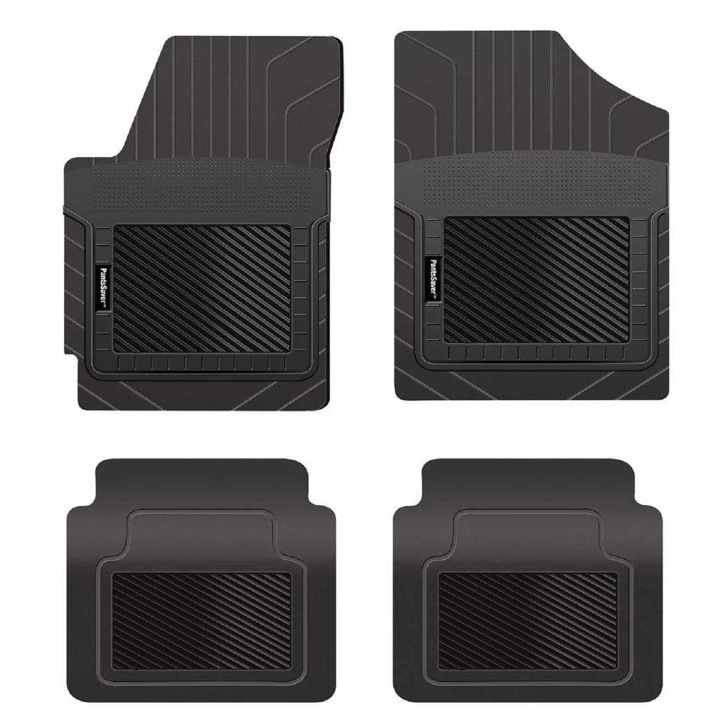 PantsSizeaver Custom Fit Floor Mats for Genesis GV80 2022-2023 All Weather Protection -4 Piece Sizeet (Black)