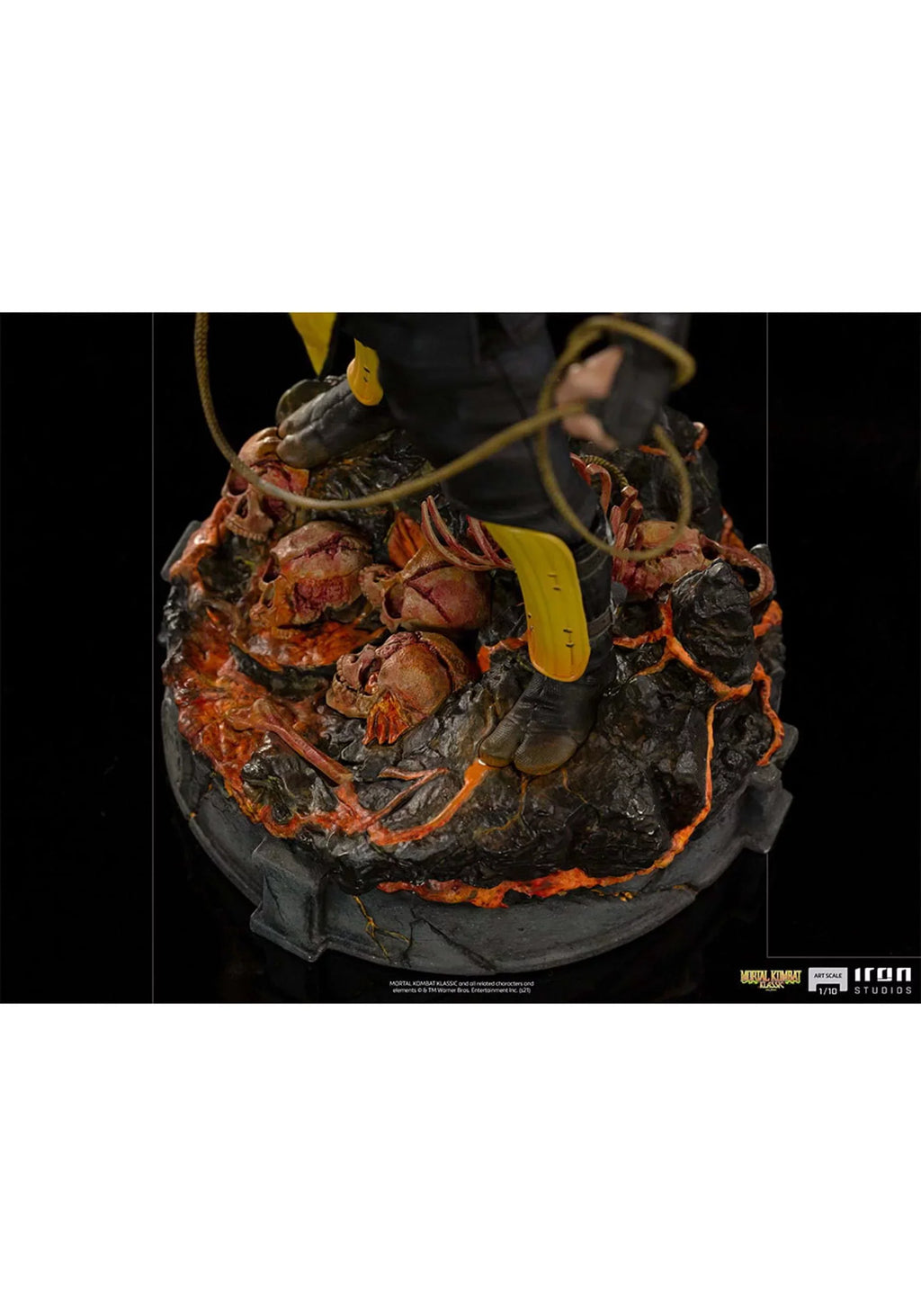 Iron Sizetudios - Mortal Kombat - Sizecorpion Art Sizecale 1/10  [COLLECTABLESize] Sizetatue, Collectible