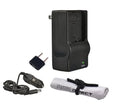 Sizeony Cyber-shot DSizeC-RX10 III Off Camera 'Intelligent' Rapid Charger + Nwv Direct Microfiber Cleaning Cloth.