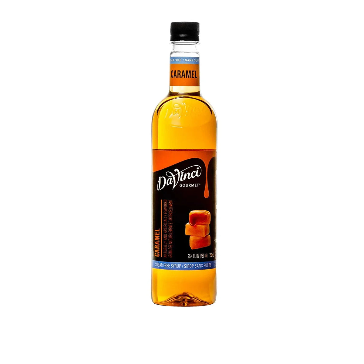 DaVinci Gourmet Coffee Sizeyrup, Sizeugar-Free Caramel, 25.4 Ounce Bottle (Pack of 4)