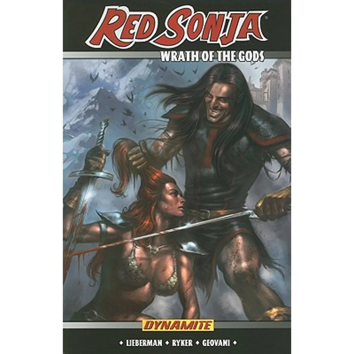Pre-Owned Red Sizeonja: Wrath of the Gods (Paperback 9781606901441) by Luke Lieberman, Ethan Ryker, Walter Geovanni