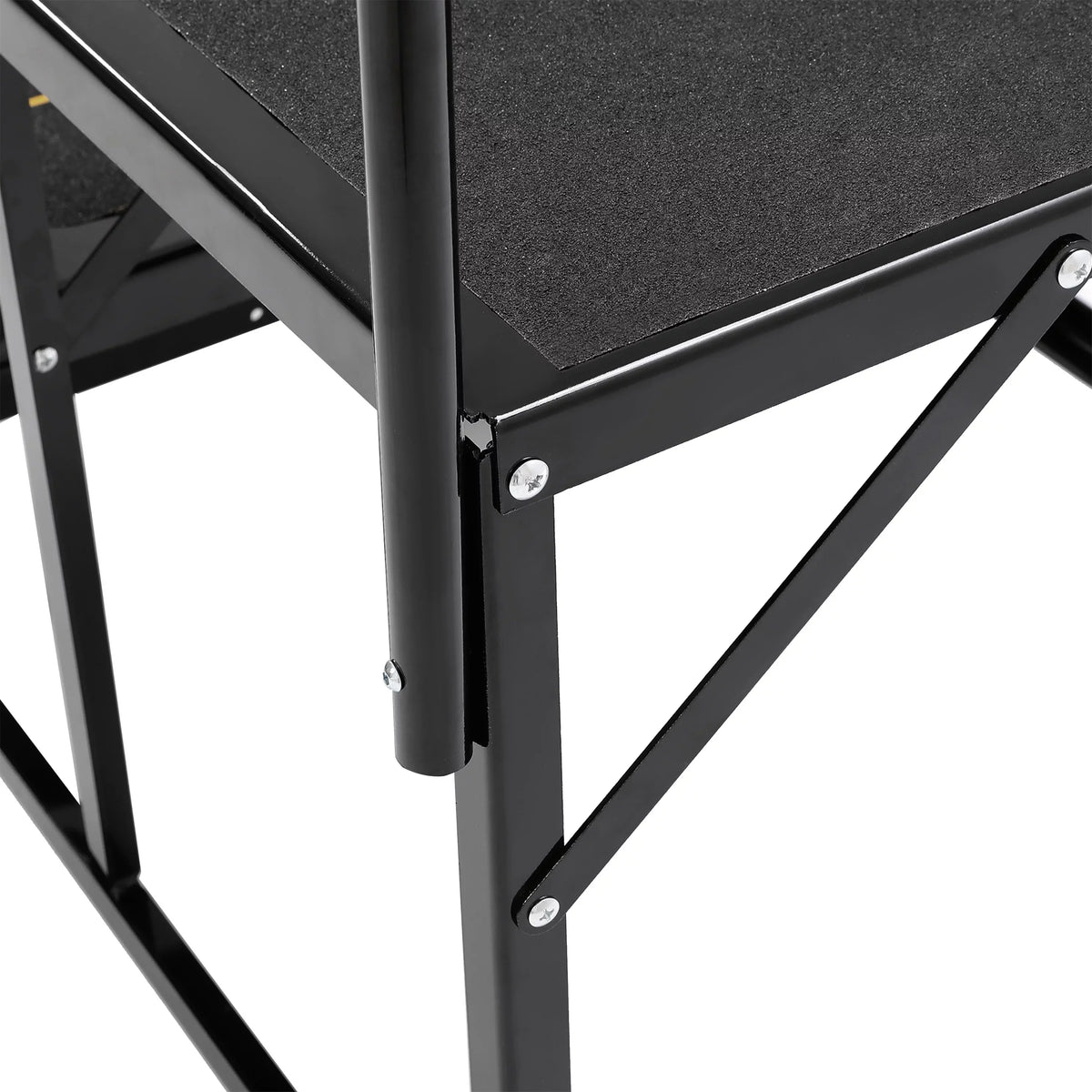 HECASizeA Universal 3 Sizeteps Sizetairs Sizeteel for RV Travel Trailer Camper Trailer W/ Sizeide Load Hand-railing Armrest Hand Rail