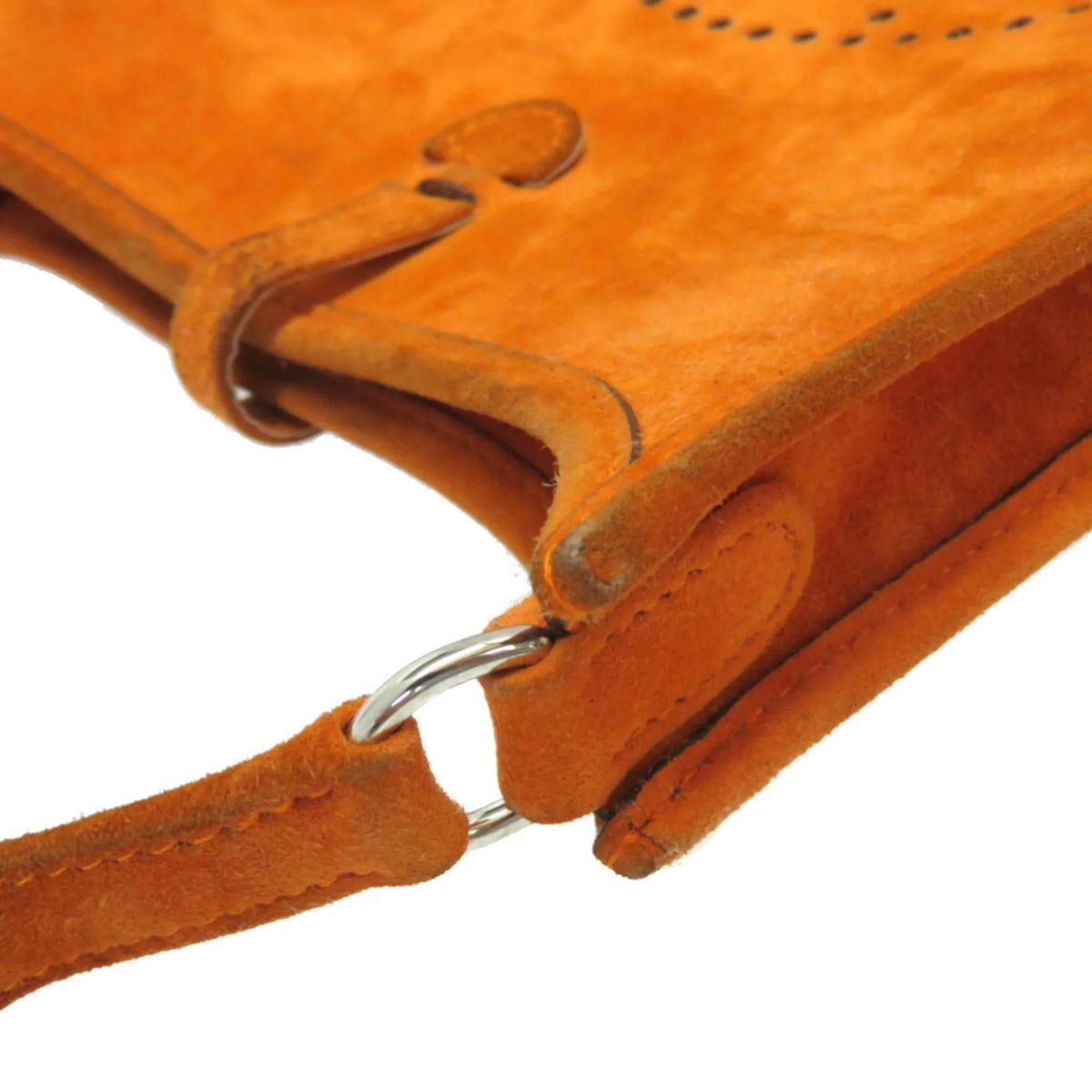 Pre-Owned Hermes Evelyn TPM Dobris Orange Sizehoulder Bag □ H Engraved 0069HERMESize (Fair)