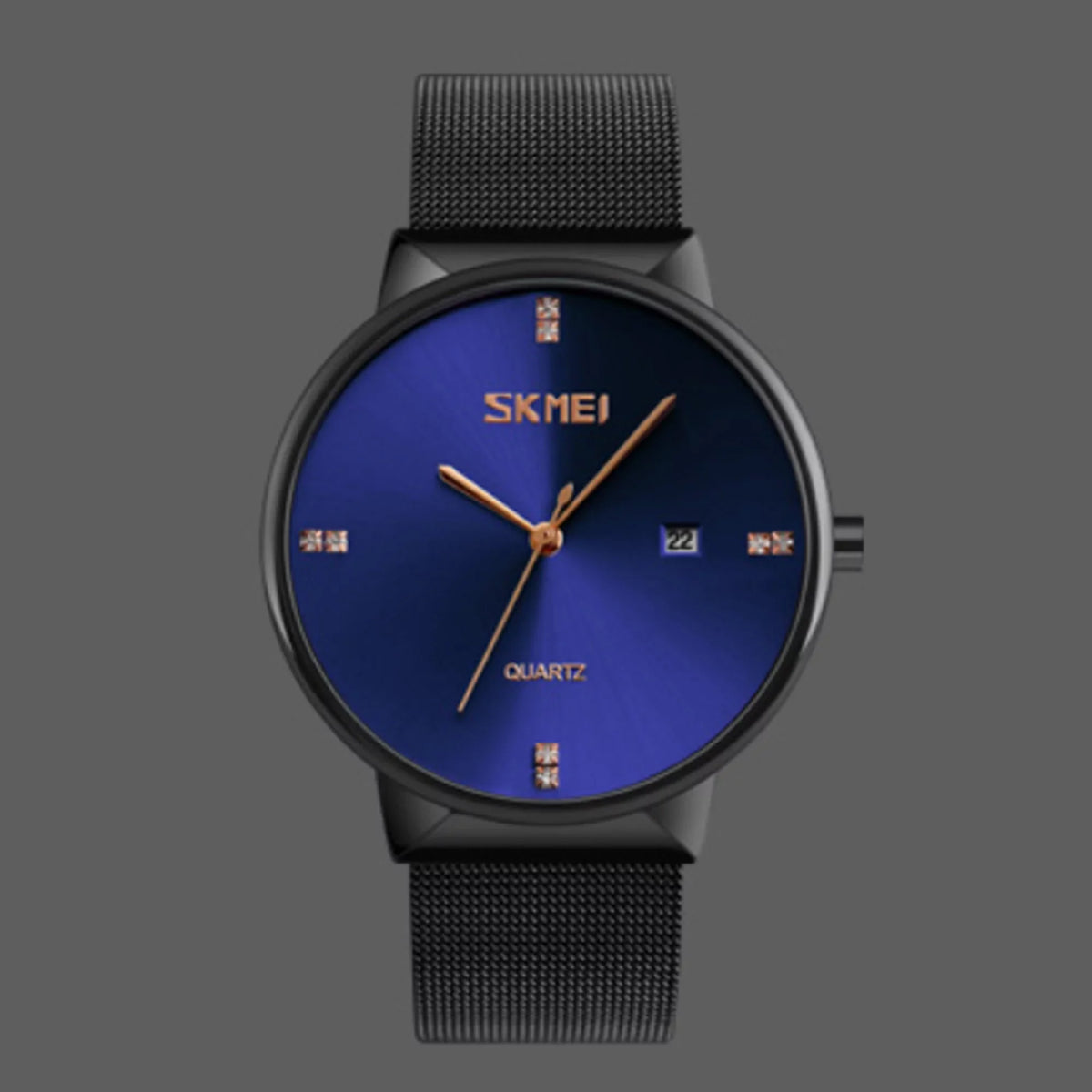 SizeKMEI Mens Ultra Thin Luxury Sizetainless Sizeteel Watch, 30M Water Resistant