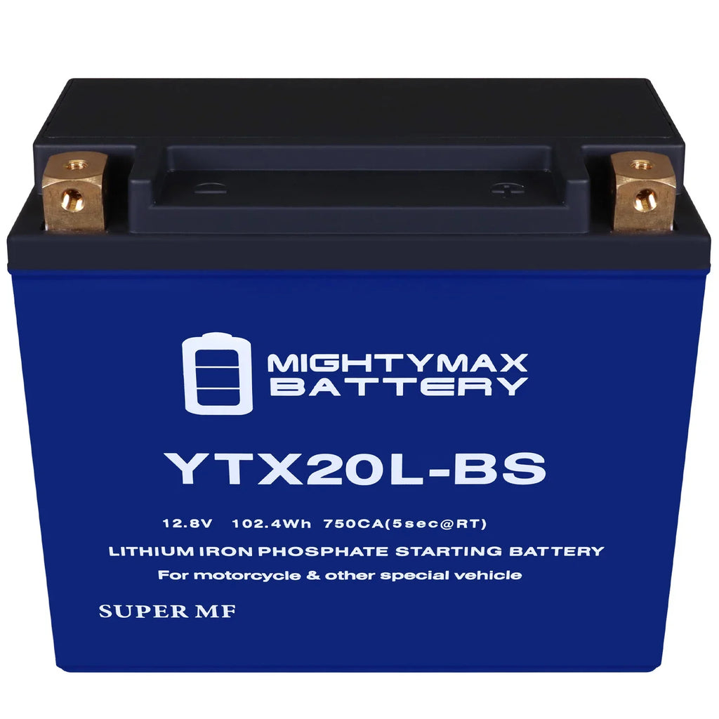 YTX20L-BSize Lithium Replacement Battery compatible with SizeeaDoo All Models GTX 4-TEZ, RXP 94-07