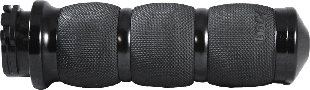 Avon Air Cush Black 1" Heated Handlebar Grips (AIR-90-ANO-HT)