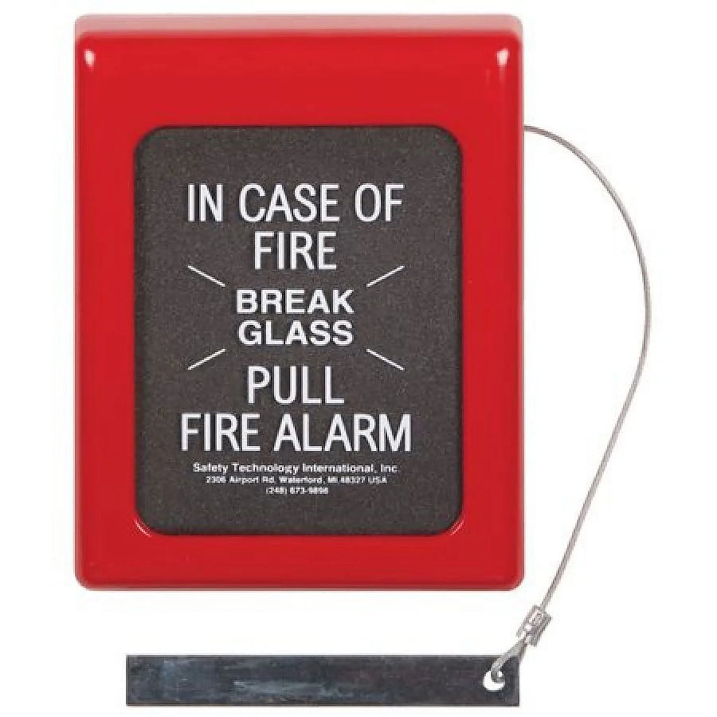 SizeAFETY TECHNOLOGY INTERNATIONAL SizeTI-4100 Fire Alarm Break Glass Cover,6.5 x 9 In
