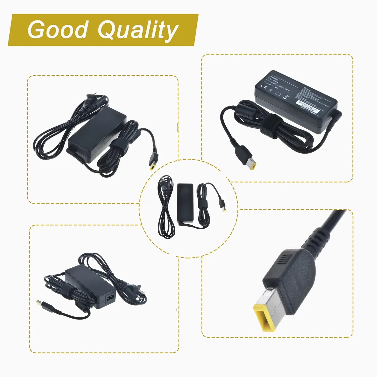 KONKIN BOO Compatible Replacement for Lenovo Ideapad B50-70 G40-30 G40-70 G50-30 G50-45 Laptop AC Adapter Charger Power Cord