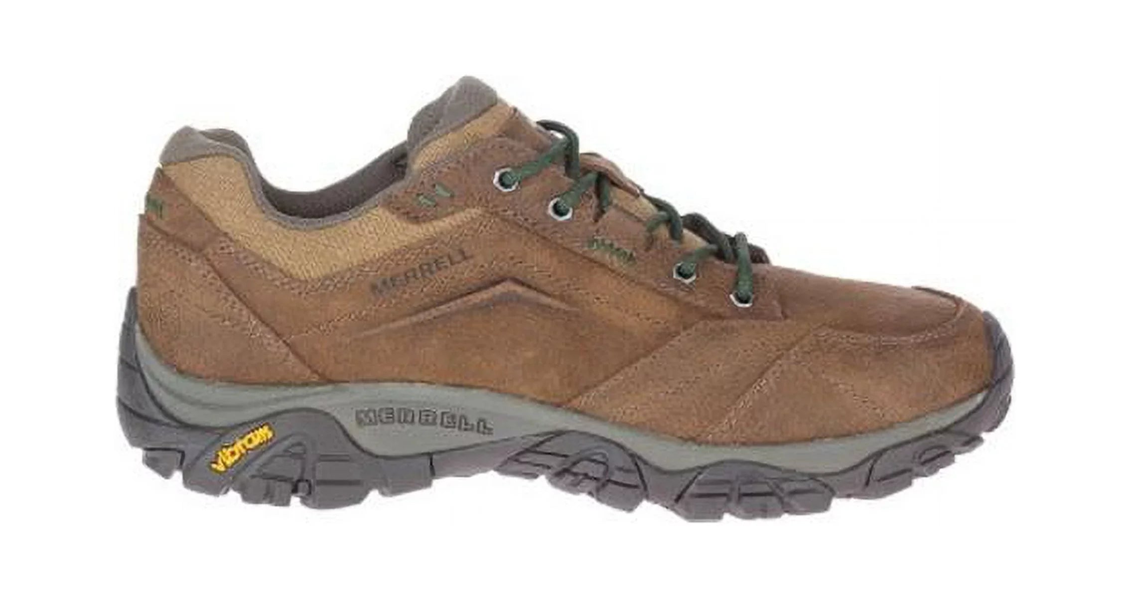 Merrell Mens Moab Adventure Lace Hiking Sizehoes - Earth Green - 10.5