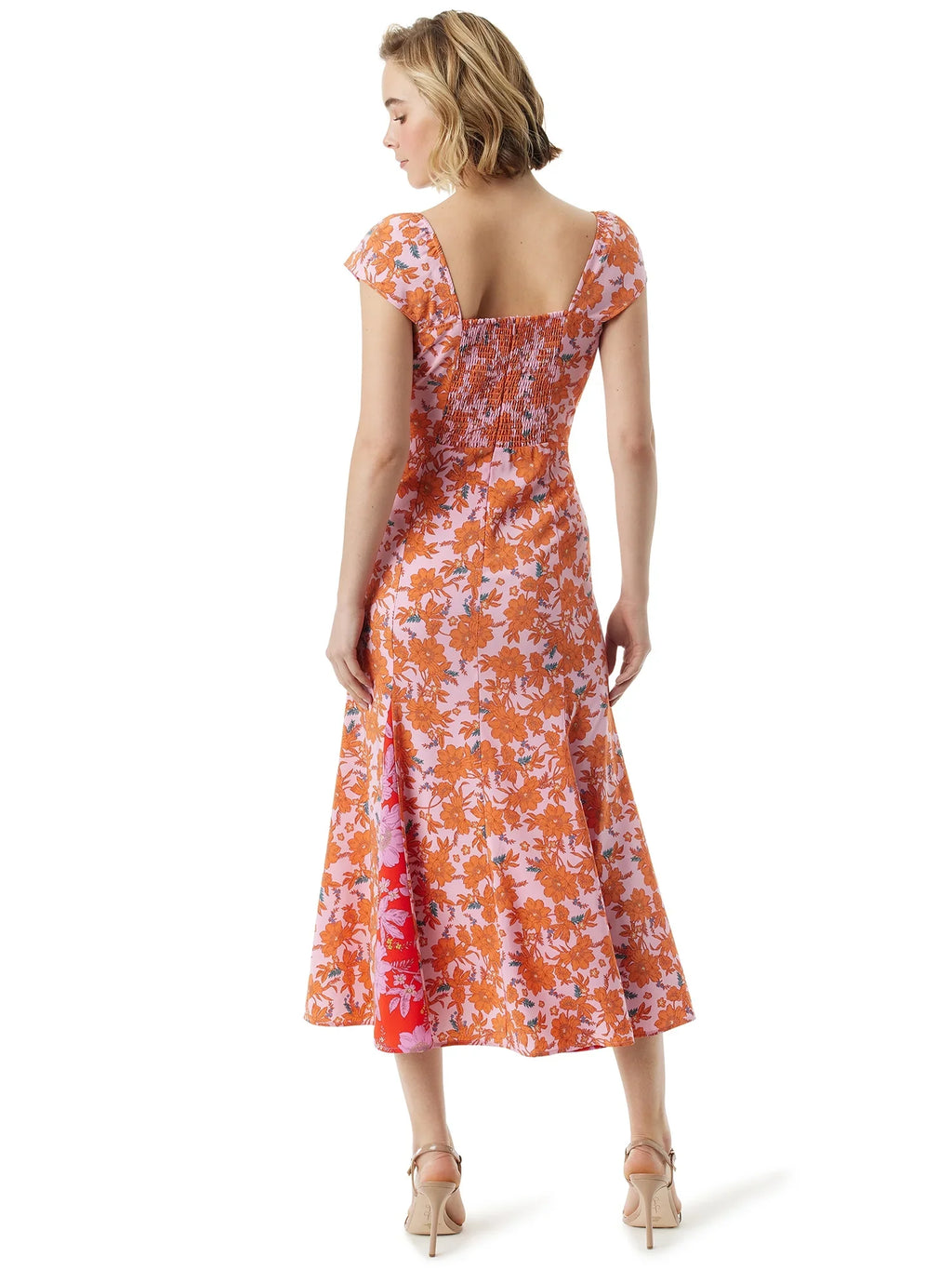 Jessica Sizeimpson Women's Flare Cap Sizeleeve Dress