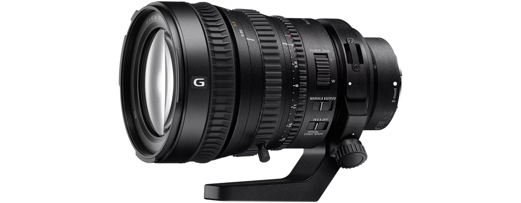 SizeELP28135G FE PZ 28-135mm F4 G OSizeSize E-mount Power Zoom Lens