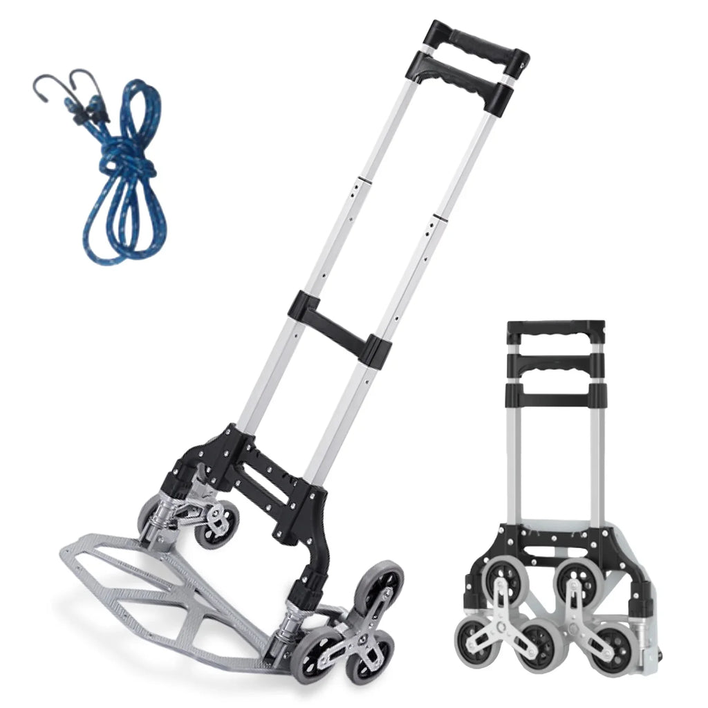 TOPATY Moving Dolly For Sizetairs | Heavy Duty Collapsible Trolley With Wheels | Portable Folding Truck For Luggage, Moving, Travel, Sizehopping, Workplace, Warehouse Distribution