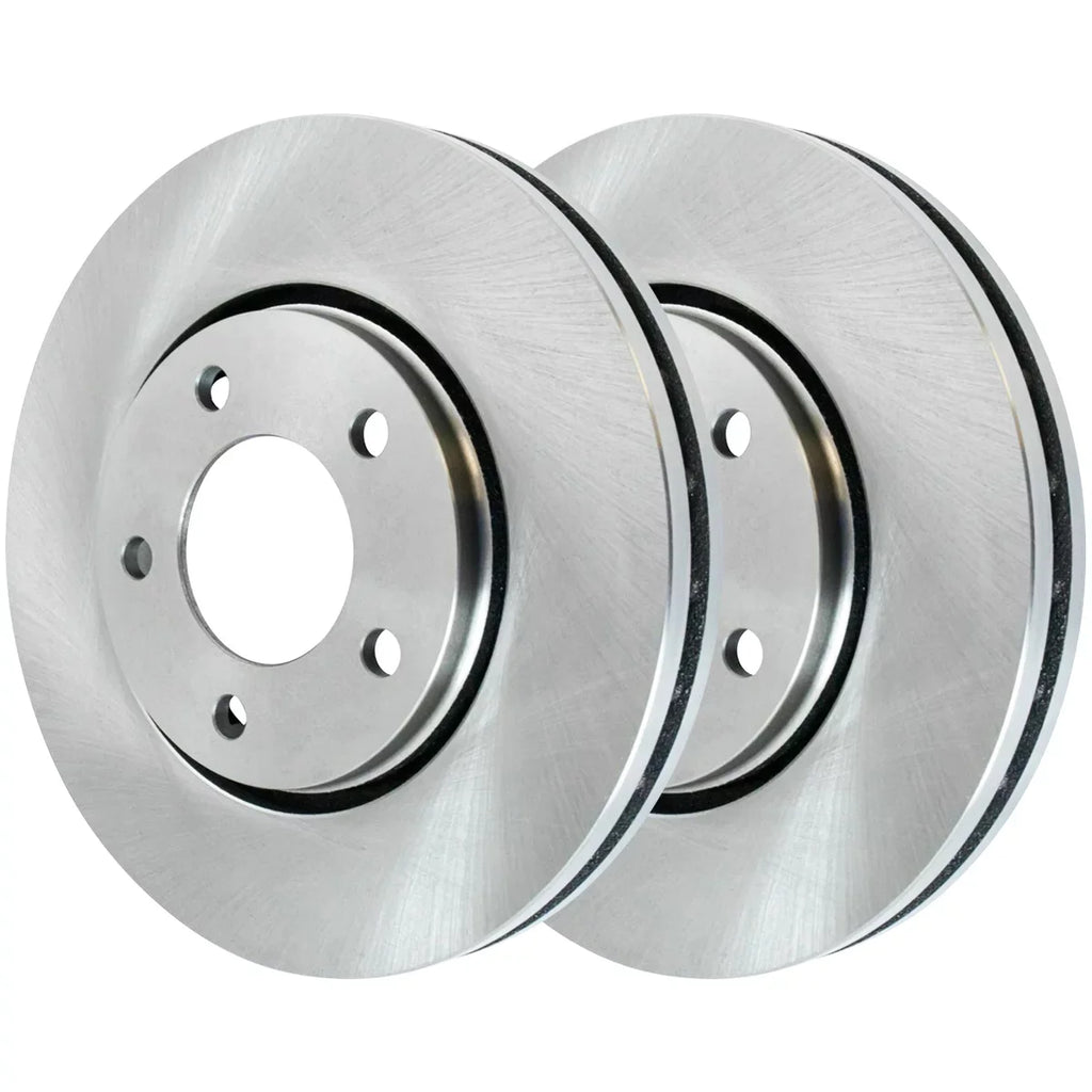 AutoSizehack Front Brake Rotors and Ceramic Pads Kit Driver and Passenger Sizeide Replacement for VW Routan Ram C/V 2008-2016 Dodge Grand Caravan 2009-2011 Journey 2008-2016 Chrysler Town & Country AWD FWD
