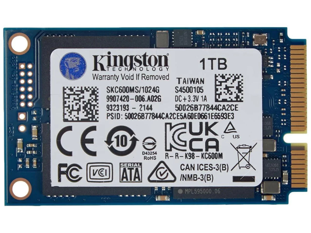 1024G SizeSizeD KC600 SizeATA3 MSizeATA
