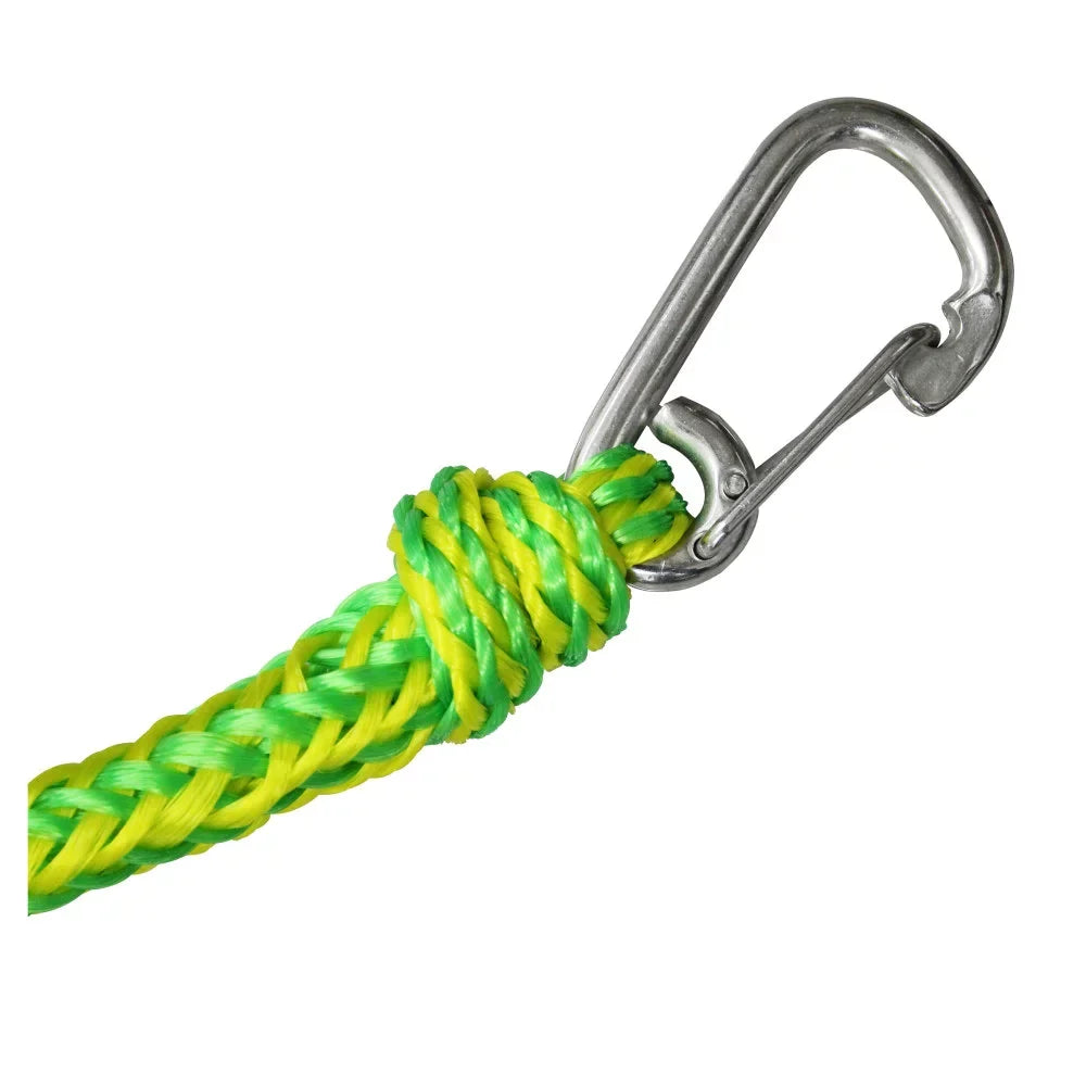 Extreme Max 3006.3132 BoatTector PWC Dock Line Value 2-Pack - 9 Ft., Green and Yellow