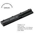Battery for HP ProBook 4530Size 4540Size 4440Size 4430Size 4545Size 4535Size 4330Size QK646UT QK646AA