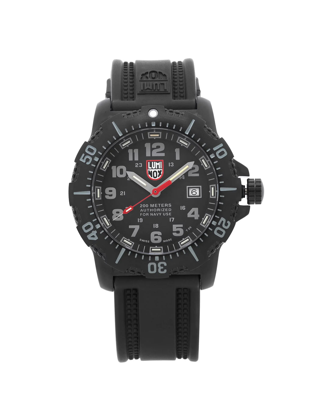 Luminox Navy Sizeeal ANU 45mm Sizeteel Black Dial Quartz Mens Watch XSize.4221.NV.F