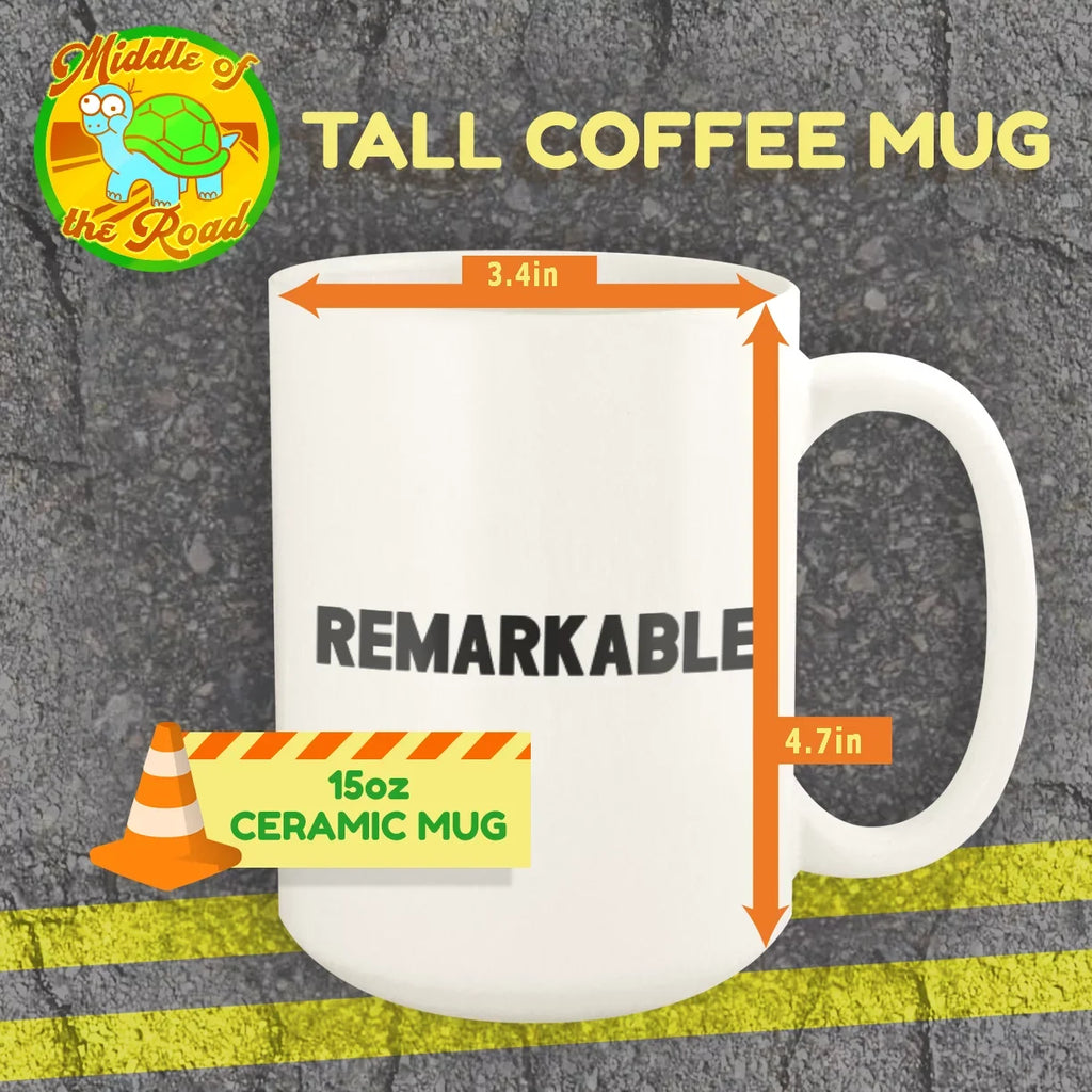 Of Course I'm Right! I'm A Ramon! - Ceramic 15oz Ivory Mug, Ivory