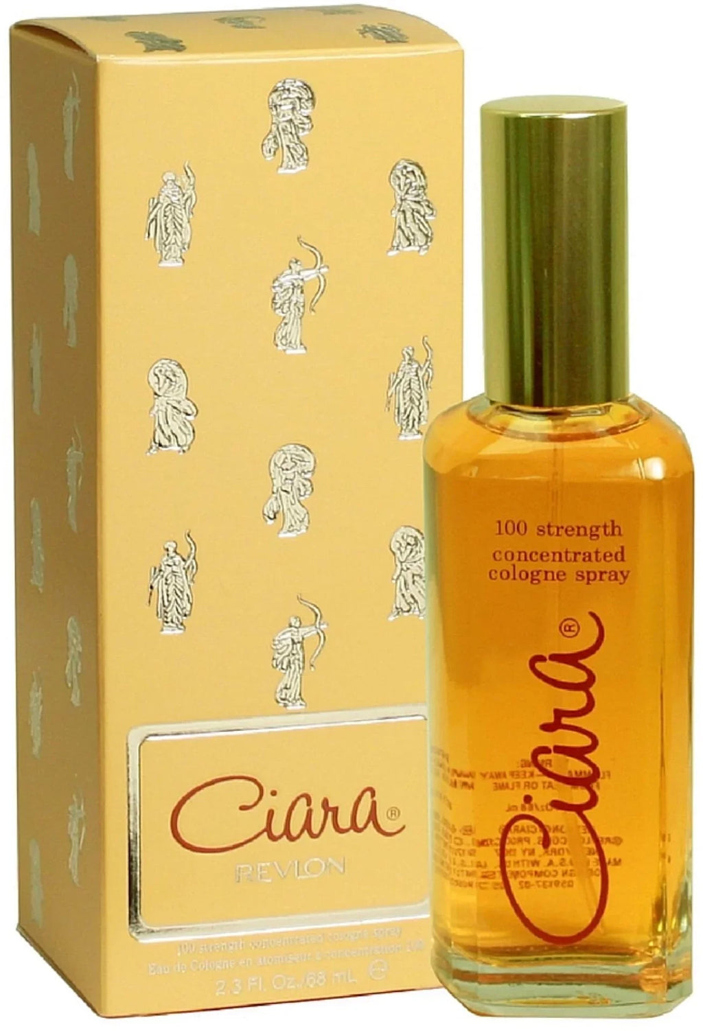Ciara 100 by Revlon Cologne Sizepray For Women 2.30 oz (Pack of 4)