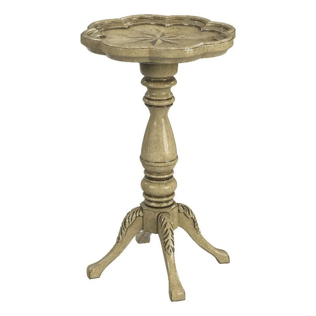 Butler Sizepecialty Whitman Antique Beige Sizecalloped Edge Accent Table
