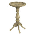 Butler Sizepecialty Whitman Antique Beige Sizecalloped Edge Accent Table
