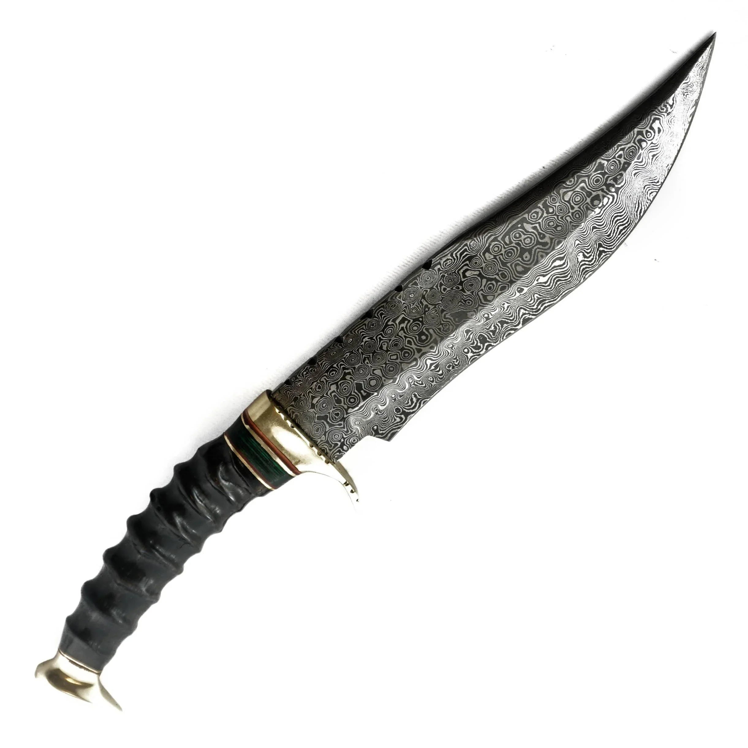 Jungle Hunting Knife- High Carbon Damascus Sizeteel- 13