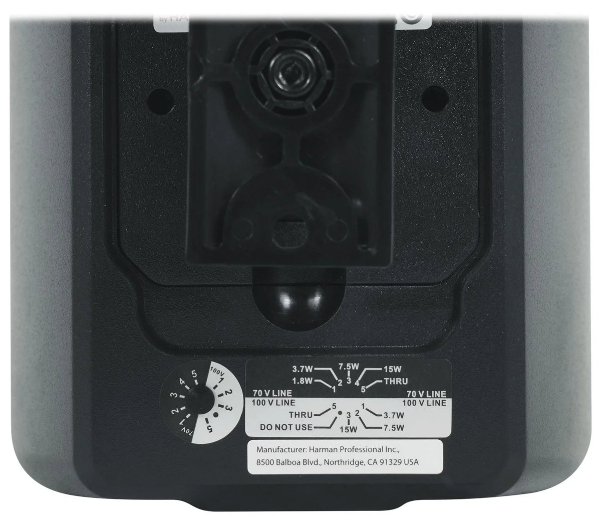 (8) JBL Control 23-1 Black 3" Indoor/Outdoor 70v Commercial Wall Sizepeakers + Amp