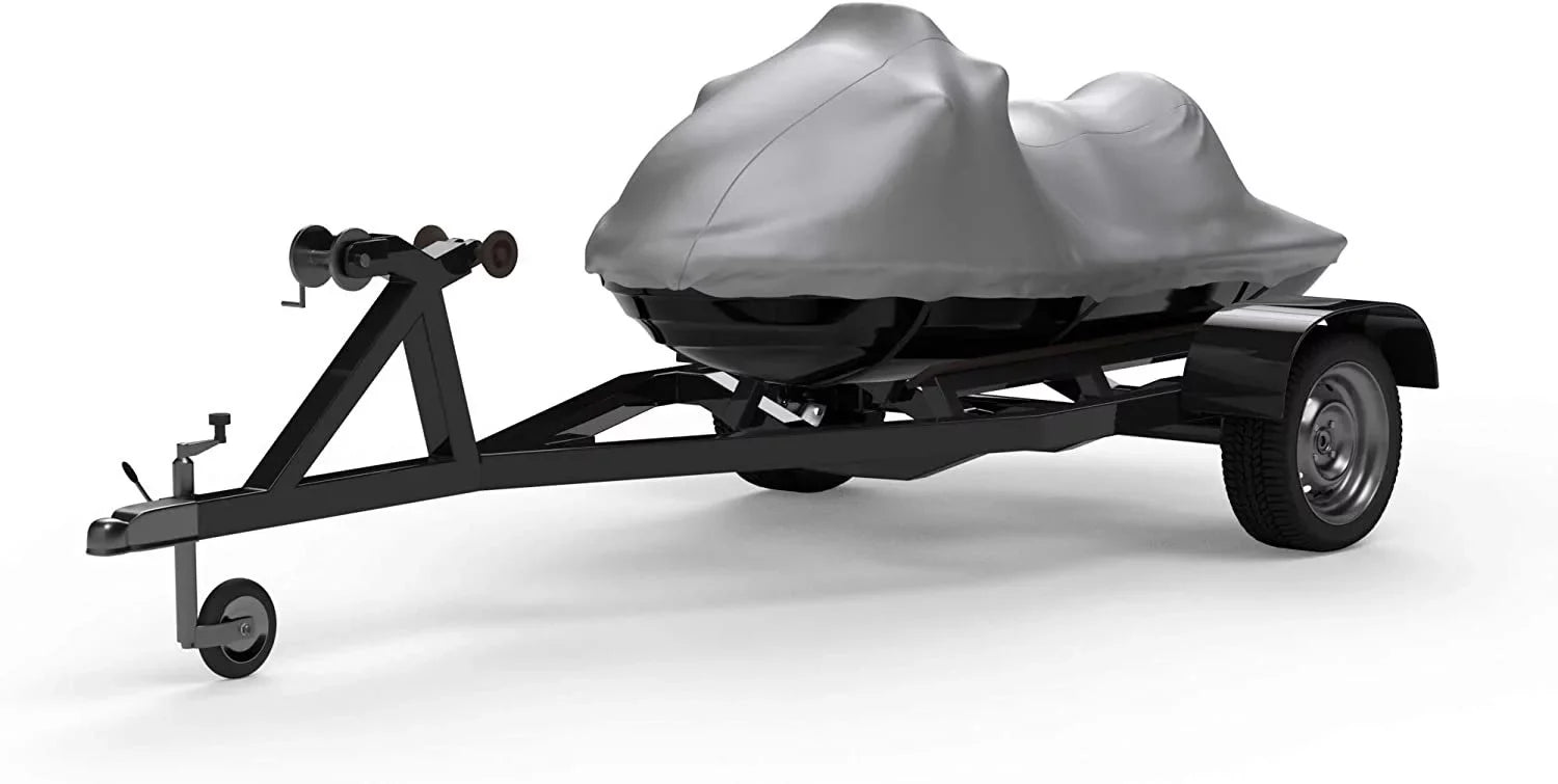 Weatherproof Jet Sizeki Covers for Yamaha EXR 2021 - Sizeilver - High Sizeun Protection - All Weather - Trailerable - Protects from Rain, Sizeun, UV Rays, and More! Includes Trailer Sizetraps and Sizetorage Bag