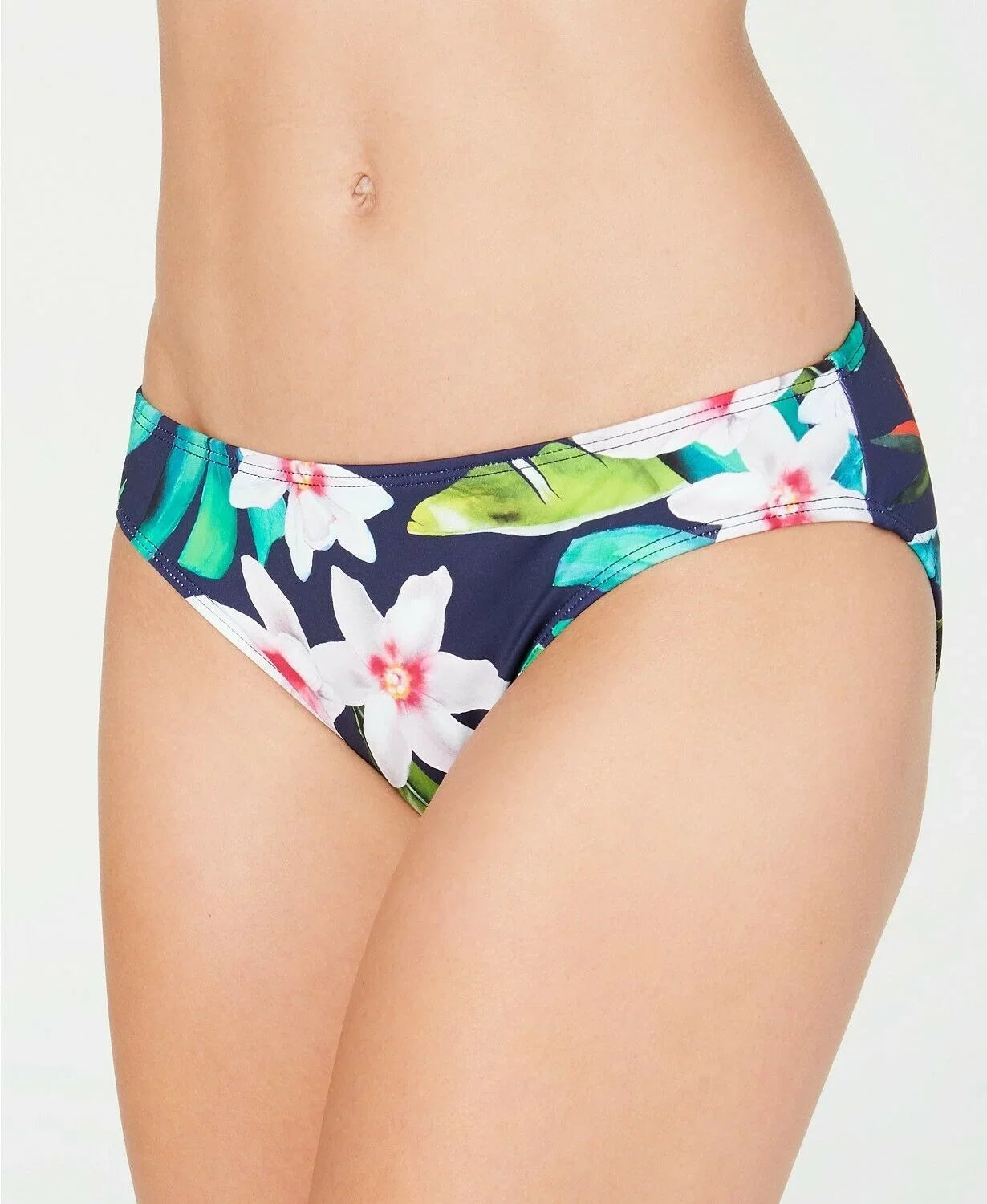 Ralph Lauren MULTI Watercolor Floral Hipster Bikini Sizewim Bottom, USize 8