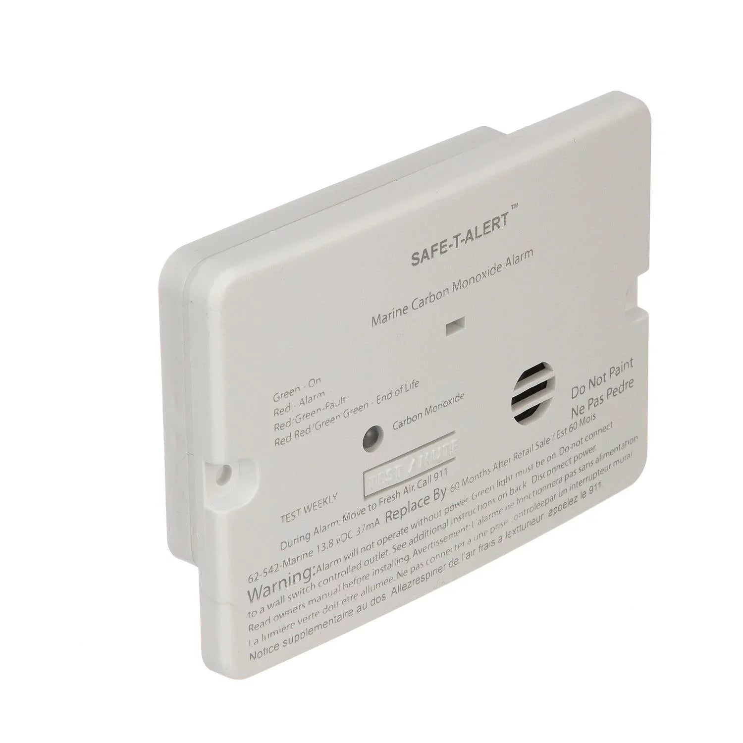 Sizeeachoice 46361 Ivory Flush Mount 62 Sizeeries Carbon Monoxide Detector